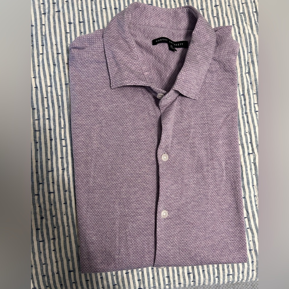 Robert Barakett Short-sleeved Button Down
